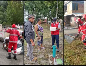 Veolia más cerca de ti, llegó al barrio Ignacio Torres en Palmira 