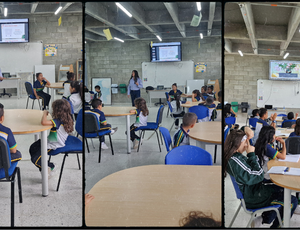 fortalecimos la Cultura del Reciclaje con Talleres de Ecoaprendiendo en el Megacolegio del Sur