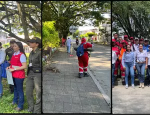 Conmemoramos el día del agua: limpieza y conciencia ambiental en la Av. Simón Bolívar