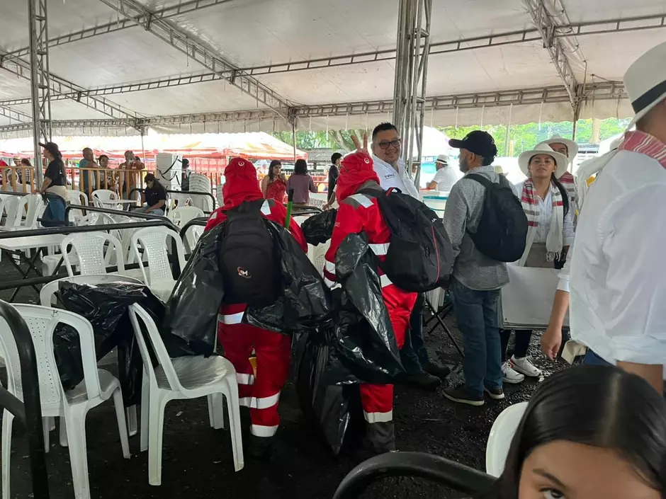 Veolia lideró iniciativas de limpieza y sostenibilidad en la Feria No. 67 de Tuluá
