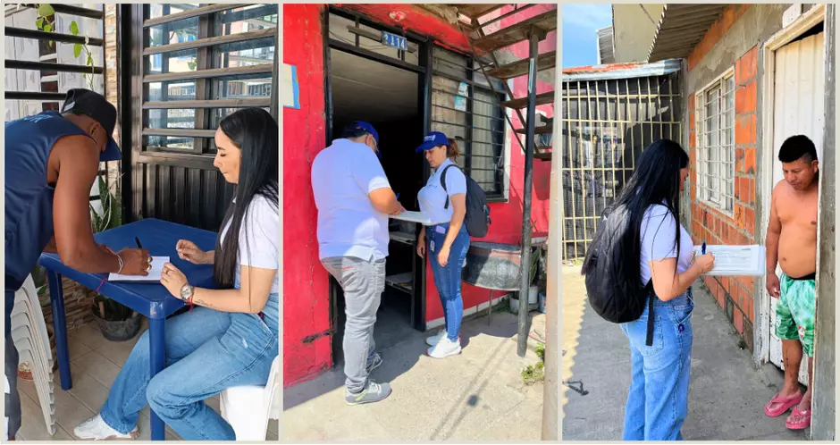Cuidar el barrio empieza en casa: campaña en Guayacanes 