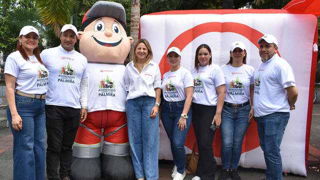 Veolia Valle lanzó la campaña Avanzando Juntos con Palmira